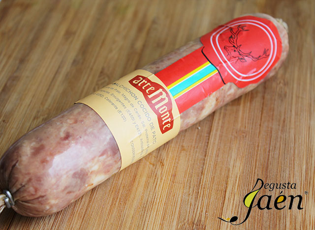 Salchichón cocido de pato ArteMonte