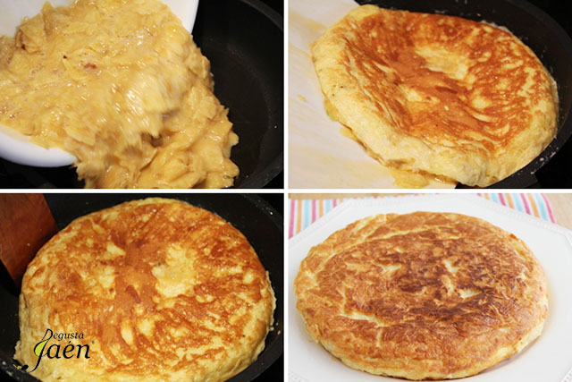Tortilla de Patatas fritas Casa Paco Cocinar con Degusta Jaén (5)