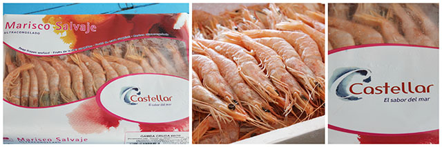 Carpaccio de gambas Degusta Jaén 