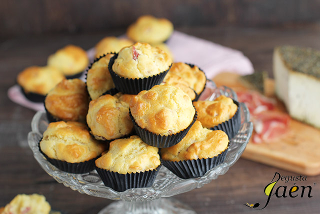 Magdalenas d de jamon y queso DegustaJaén