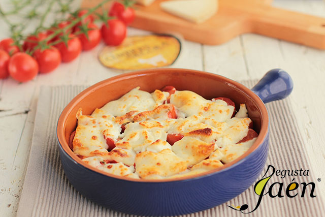Gratinado de tomates cherries y queso de cabra Degusta Jaén (4)