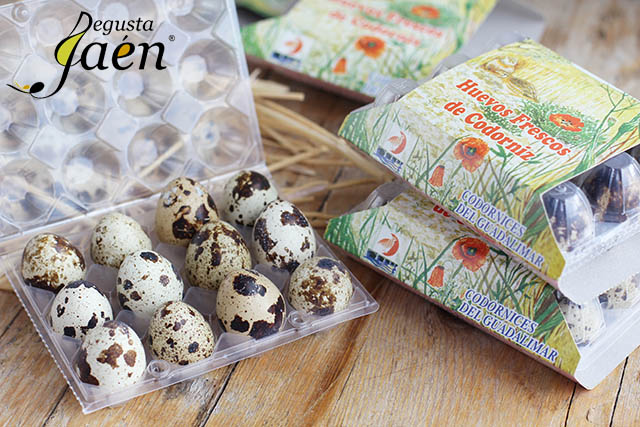 Ensalada templada Huevos de codorniz Guadalimar (4)