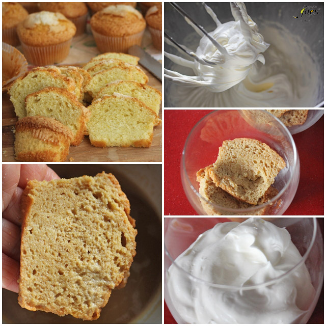 Tiramisu de magdalenas pasos