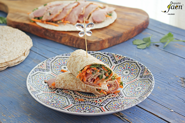 Wraps de pavo saludable Degusta Jaen (1)