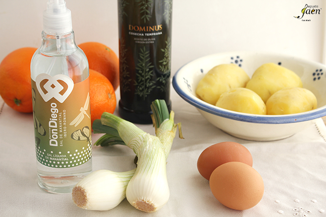 Ingredientes Ensalada naranja y patata Degusta Jaen