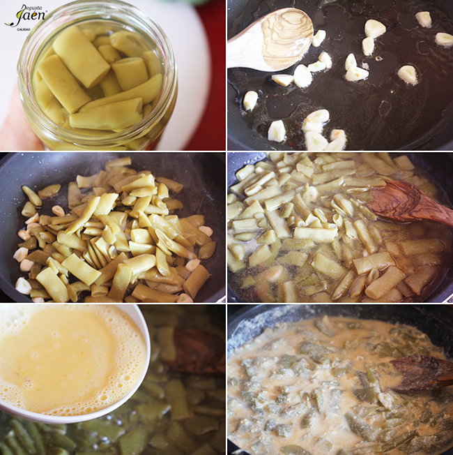 Judias verdes Degusta Jaen pasos