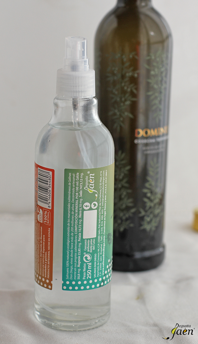 Sal liquida y aove Ensalada Degusta Jaen