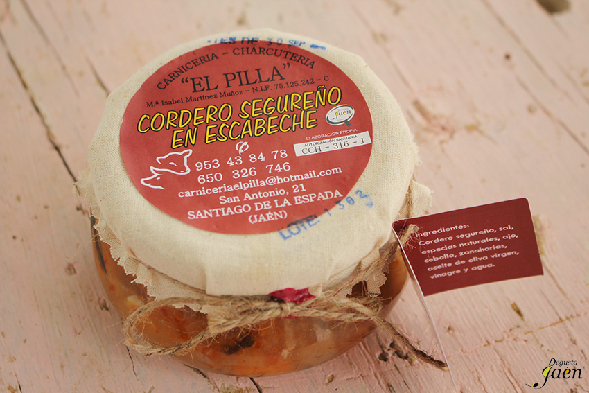 Cordero segureño en escabeche El Pilla Degusta Jaén