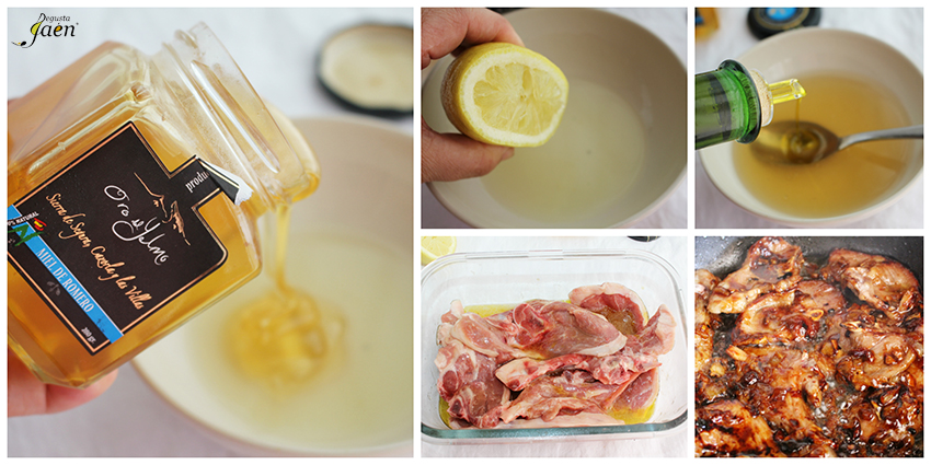 cHuletas cordero a la miel Degusta Jaen pasos