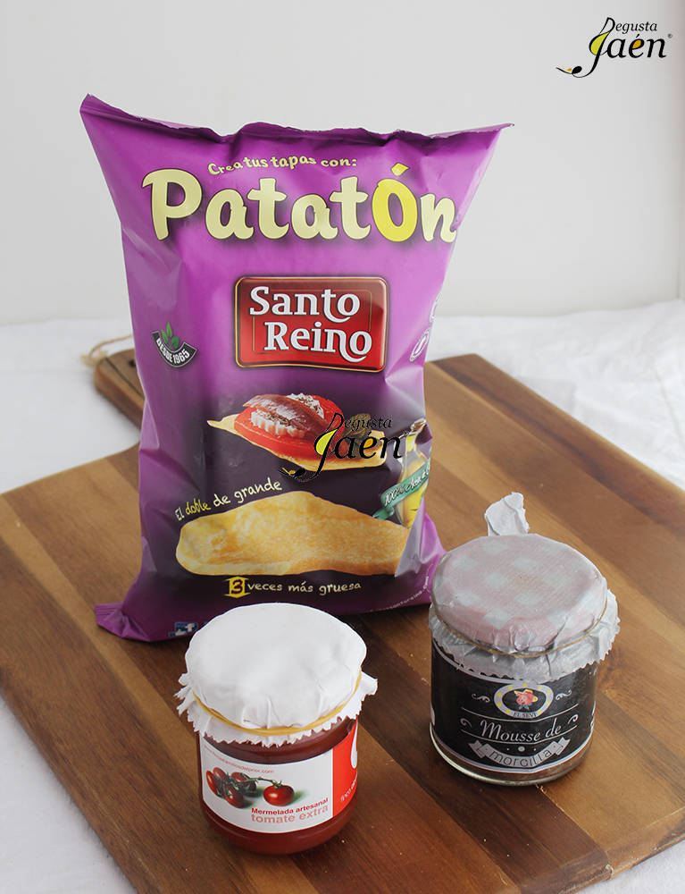 Ingredientes Patata, morcilla y tomate Degusta Jaen