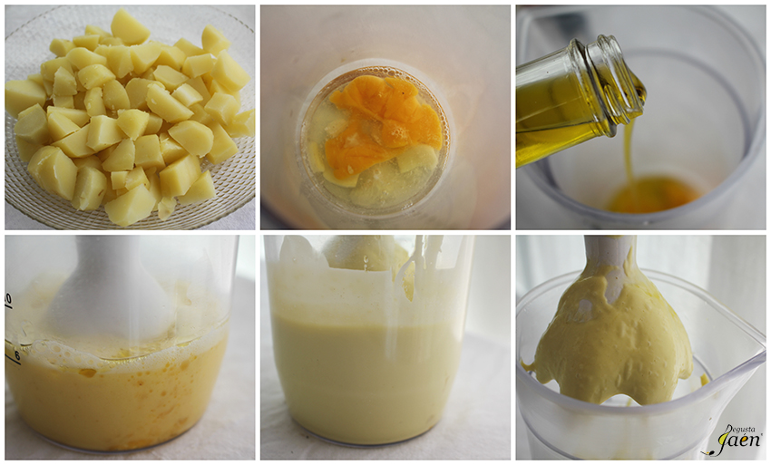 Patatas con alioli de aove Degusta Jaen (2)