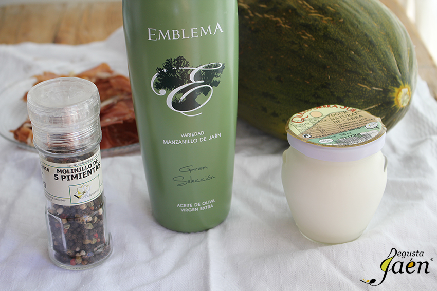 Ingredientes Crema melon Degusta Jaen