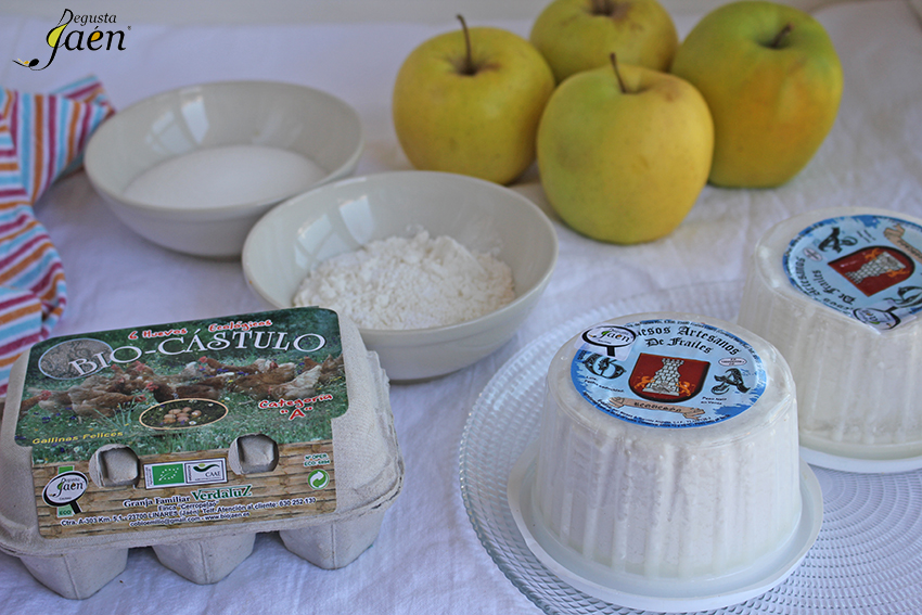 Ingredientes Tarta Requeson Degusta Jaen