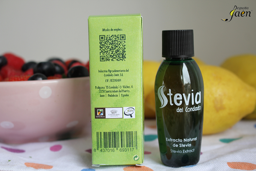 Limonada con Stevia Degusta Jaén Ingredientes