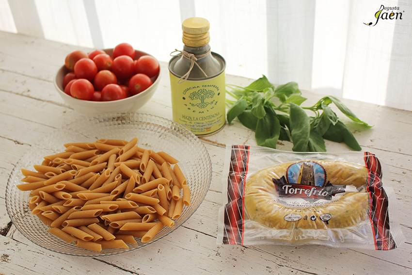 Macarrones con relleno Degusta Jaen Ingredientes