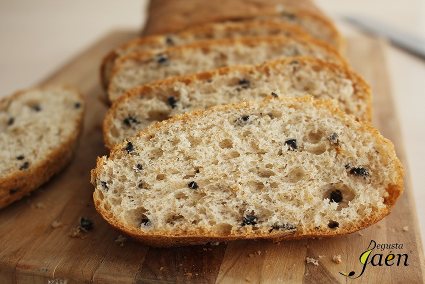 Pan de aceitunas Degusta Jaen