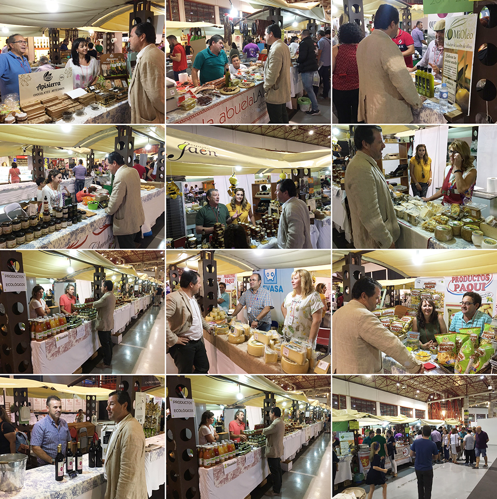 Visita Diputado Feria Armilla