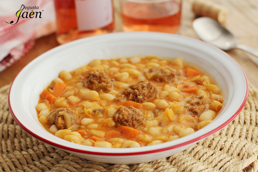 Habichuelas con chorizo de ciervo Degusta Jaen (1)