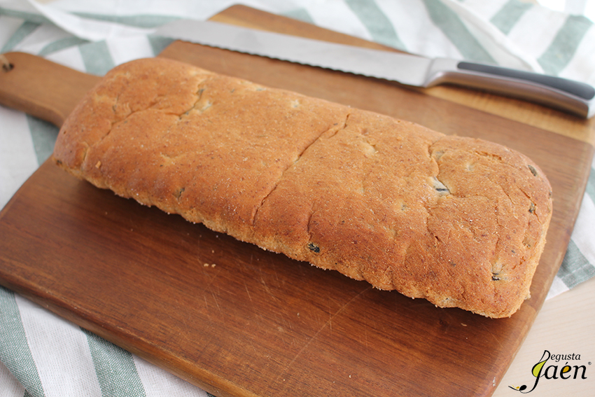 Pan aceitunas Mercedes Degusta Jaen