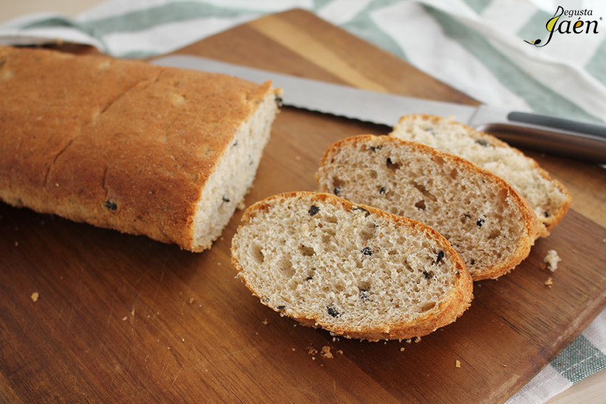 Pan de aceitunas Degusta Jaen