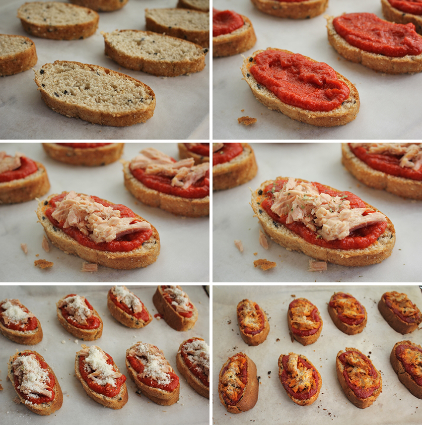 Paninis caseros Degusta Jaen pasos