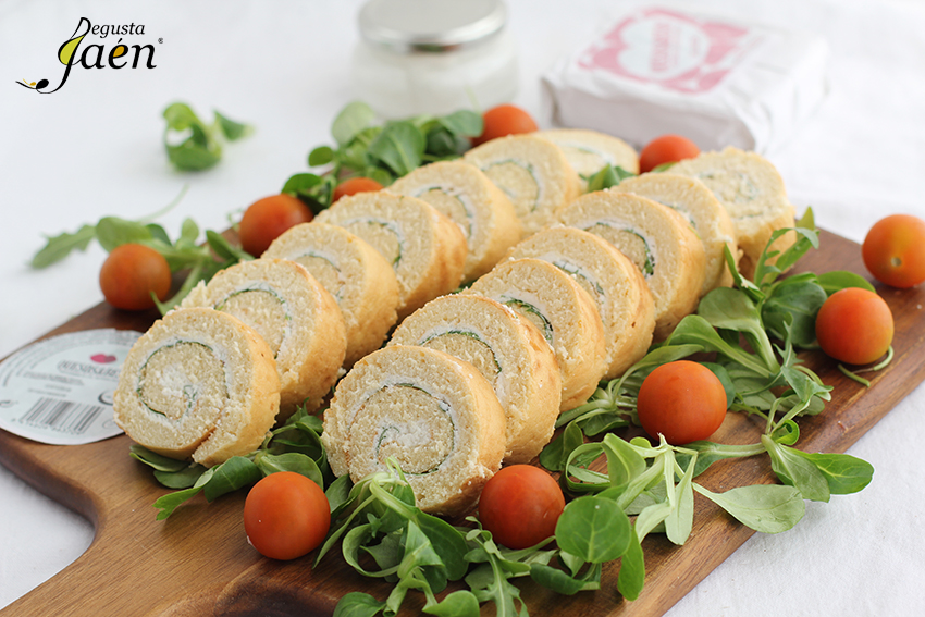 Enrollado Quesos Besos Degusta Jaen