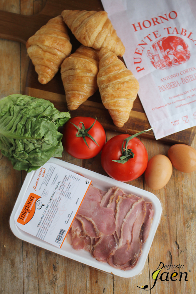 Croisant salados Degusta Jaen ingredientes