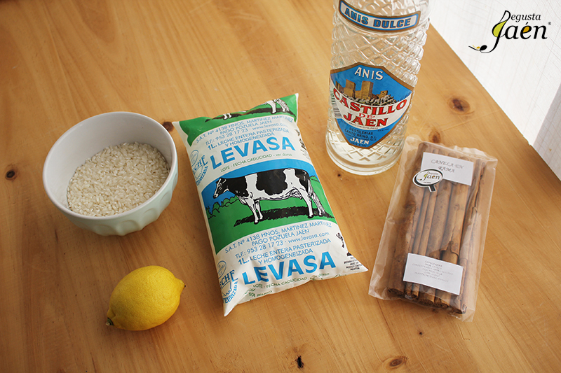 Ingredientes Arroz con leche Levasa