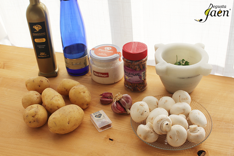 Patatas baezanas Degusta Jaen Ingredientes
