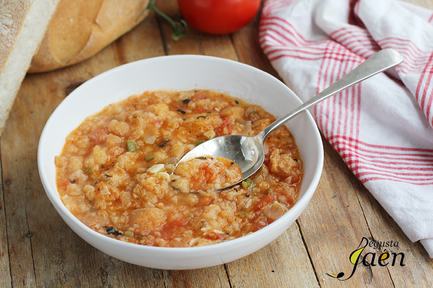 Sopa de pan con tomate Degusta Jaén (1)