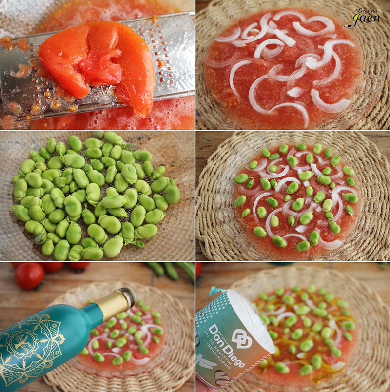 Ensalada habas tiernas pasos Degusta Jaen