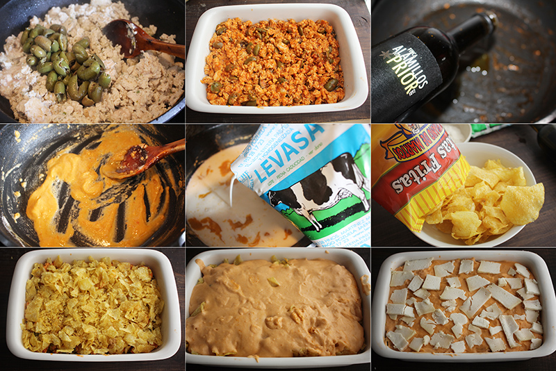 Pastel de pollo y patatas de bolsa Degusta Jaen Pasos