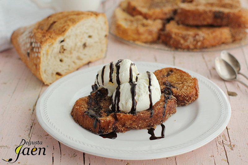 Torrijas de pan Cazorla Degusta Jaen