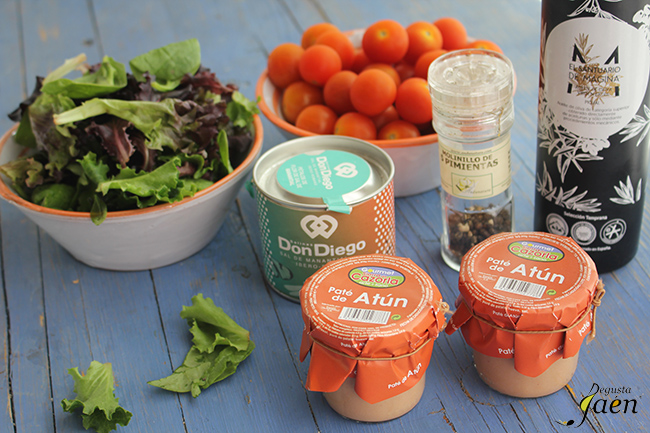Ensalada tomate y pate de atun Degusta Jaen (2)