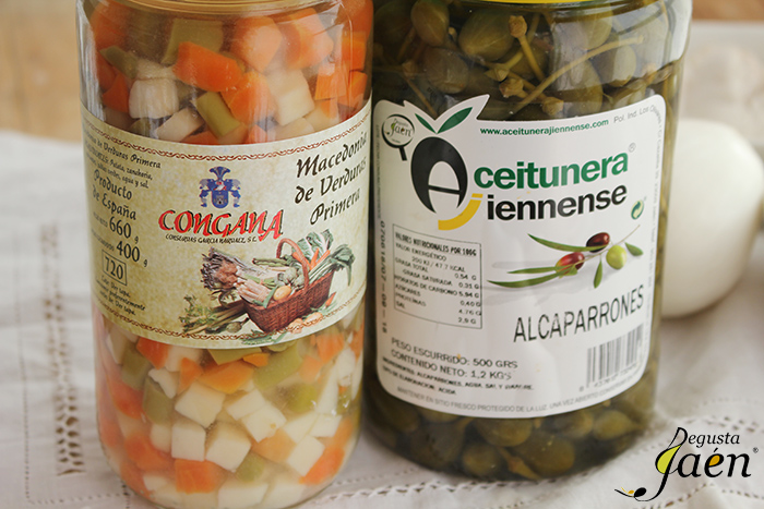 Ensaladilla pollo alcaparrones Degusta Jaen