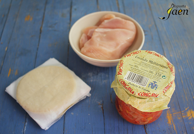 Empanadillas pollo Degusta Jaen ingredientes