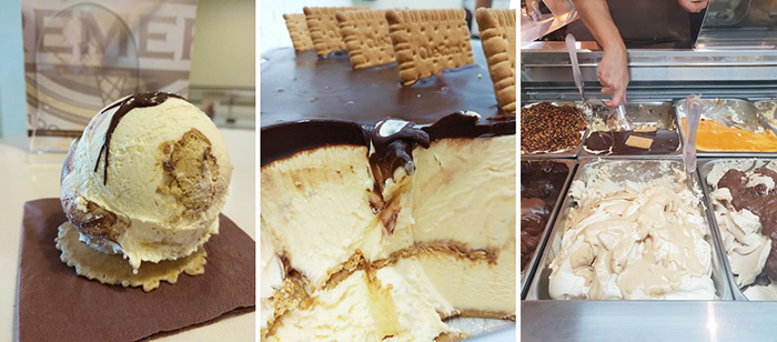 Helado Tarta de la abuela La Cremeria Degusta Jaén