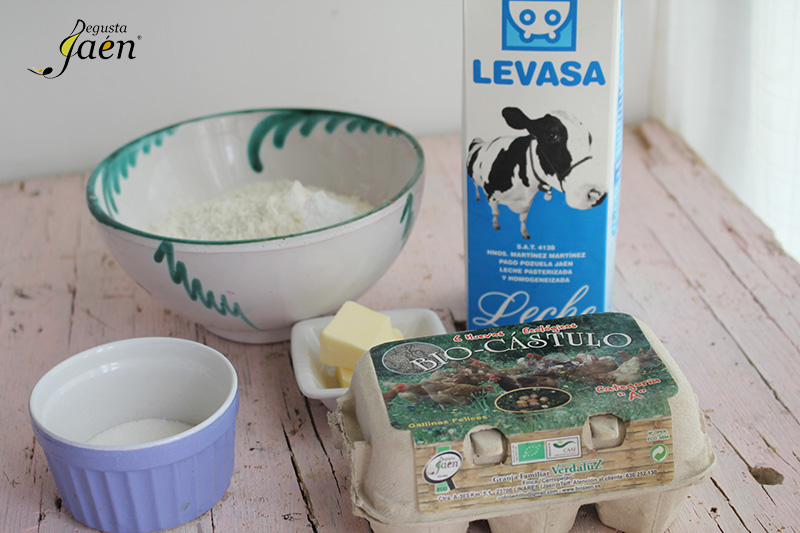 Tortitas Degusta Jaén Ingredientes