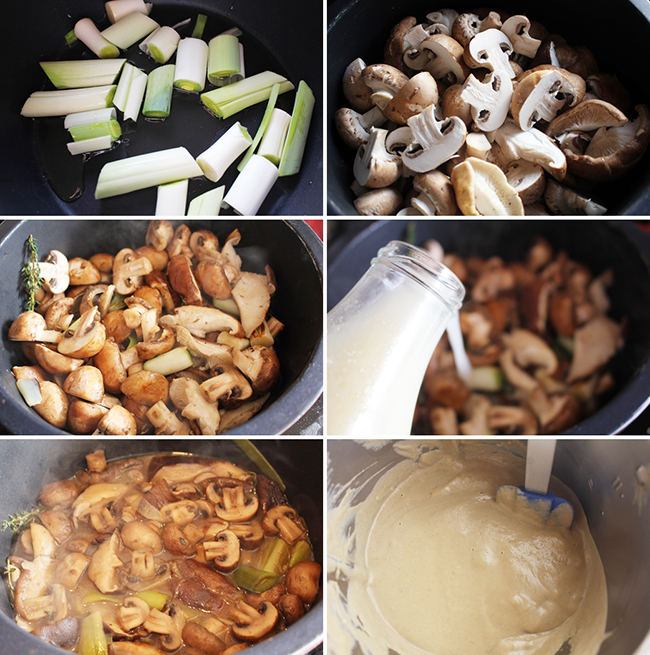 Crema de setas y champiñones Degusta Jaen pasos (1)