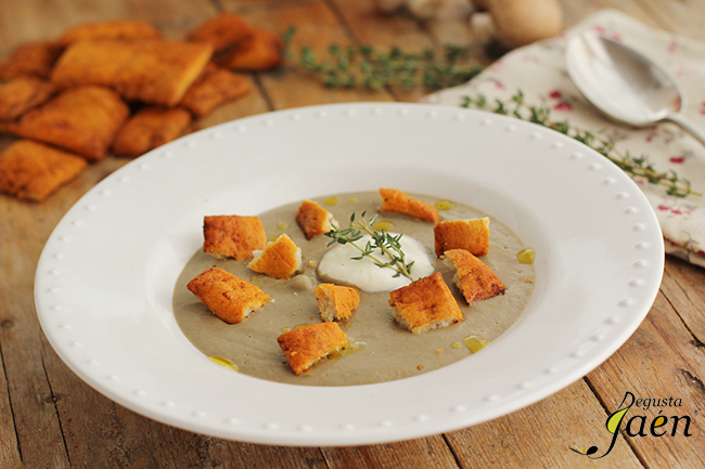 Crema de setas y champiñones Degusta Jaen pasos (2)