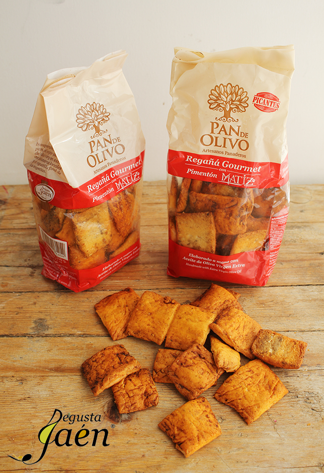 Pan de olivo pimenton Degusta Jaen