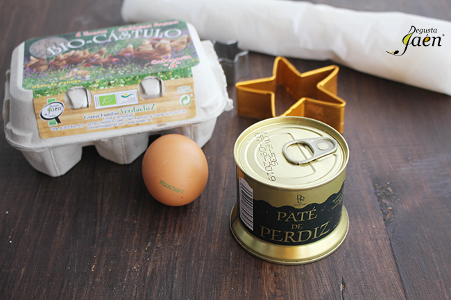 Estrellas pate Degusta Jaen Ingredientes