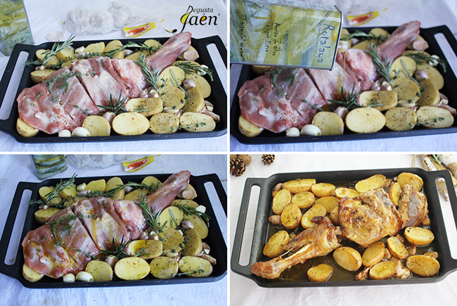 Como hacer cordero segureño horno Degusta Jaen
