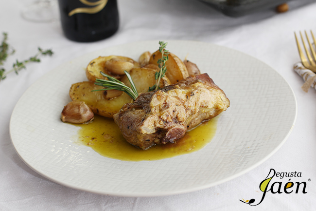 Cordero segureño horno Degusta Jaen