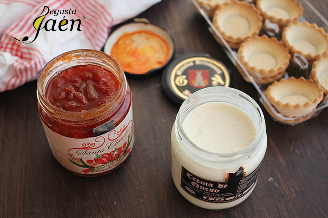 Crema de queso y pimiento caramelizado Degusta Jaen