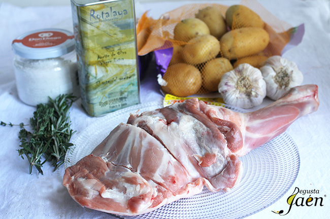 Paletilla de cordero segureño