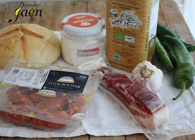 Migas de pan Degusta Jaén - Ingredientes