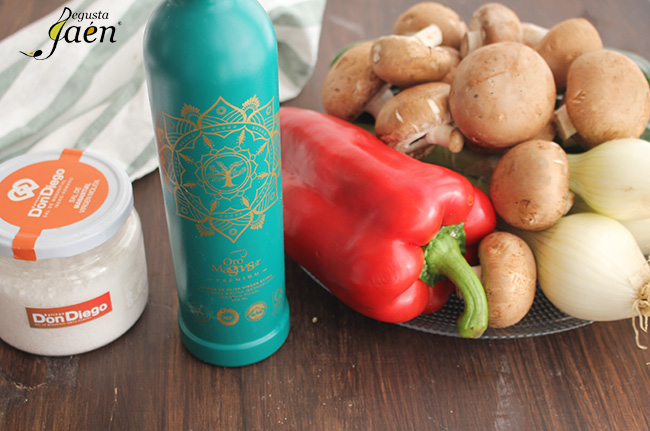 Verduras plancha Degusta Jaen Ingredientes