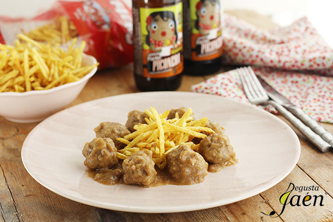 Albondigas de cordero segureño y cerveza Degusta Jaen (1)