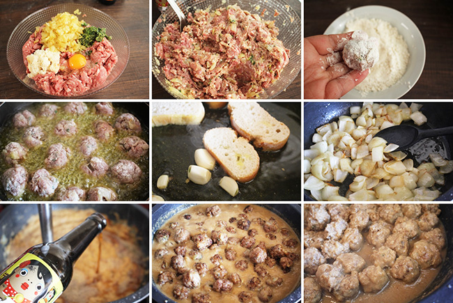 Albondigas de cordero segureño y cerveza Degusta Jaen pasos